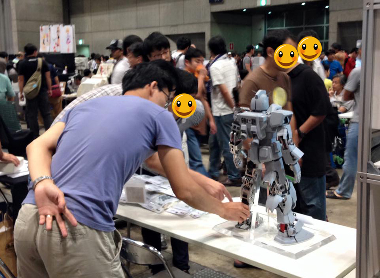 电动元祖高达亮相C3玩具展