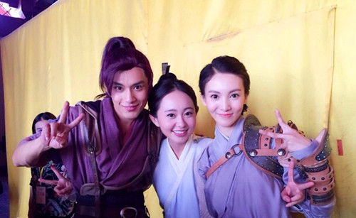 《仙剑5》电视剧杀青明星搞怪