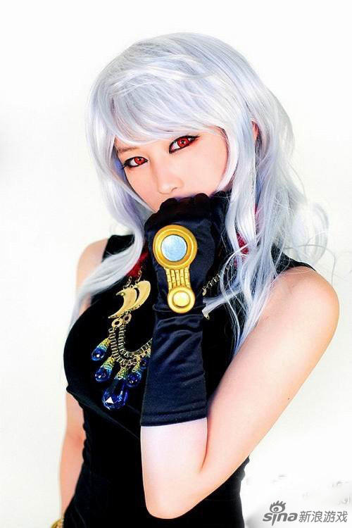 女鬼剑士cos胸部雄伟杀伤力强