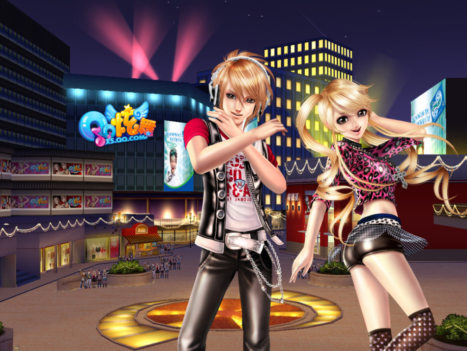 《QQ炫舞》游戏桌布_Z攻略-专注于游戏攻略的网站