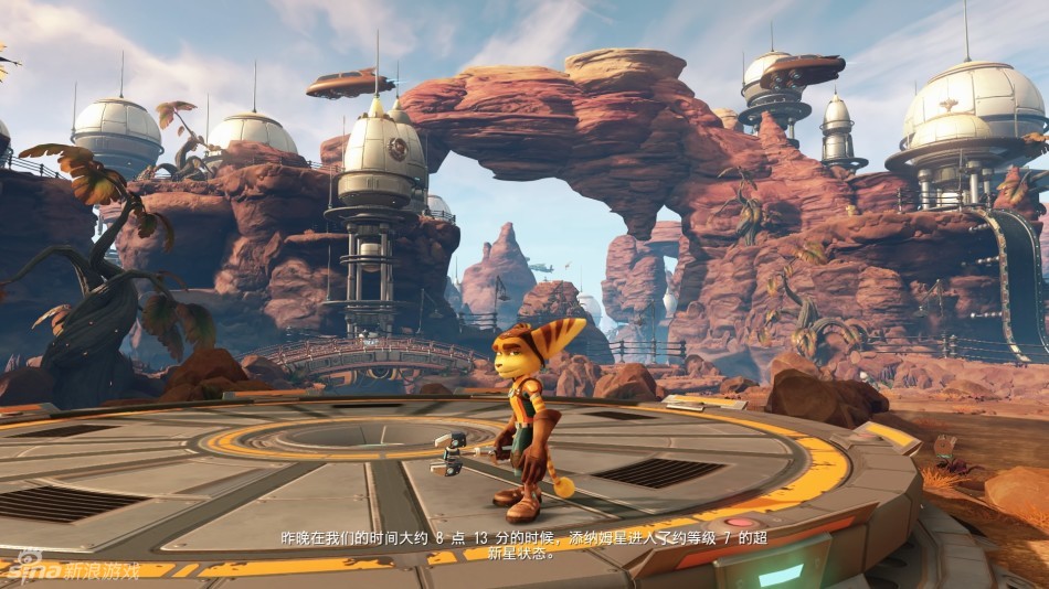 《瑞奇与叮当》ps4实机画面_高清图集_新浪网
