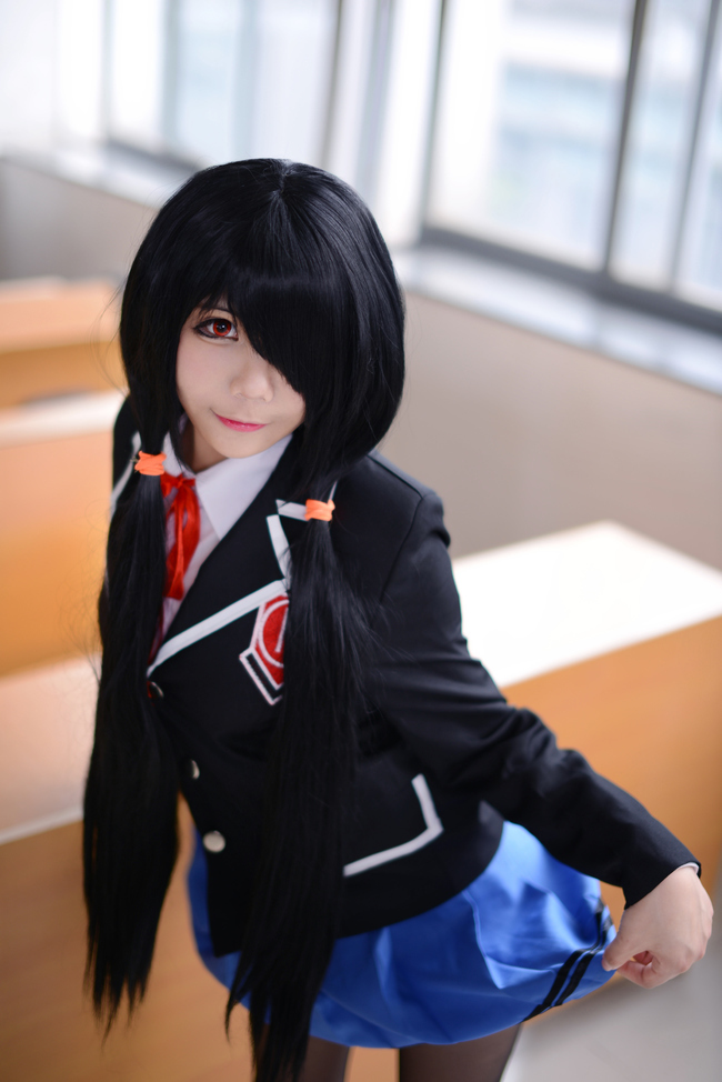 学生妹热秀性感黑丝美腿 周一cosplay福利精选