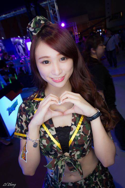 台湾美女炉石主播私照 看似甜美实则很胸(11)