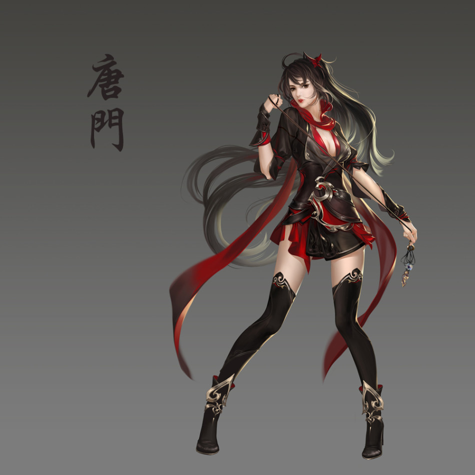 《剑侠情缘2新传》人物原画精美外装曝光 - 游戏频道|佛山E家