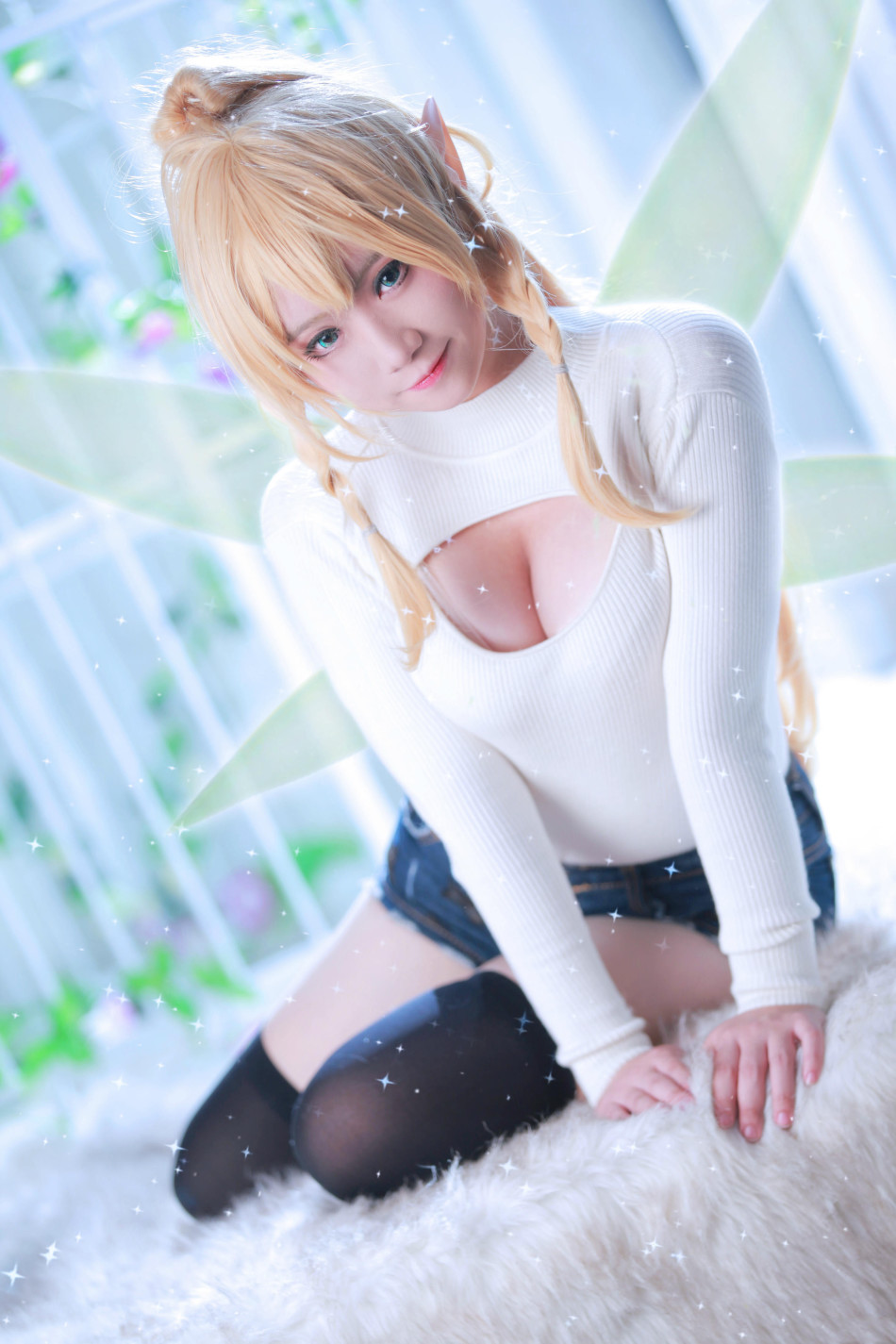 二次元美少女美腿太棒 天天COSPLAY福利欣赏