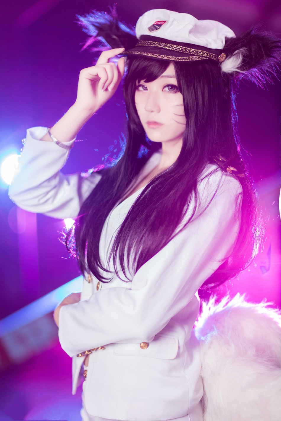黑丝美女高颜值神还原天天cosplay福利欣赏