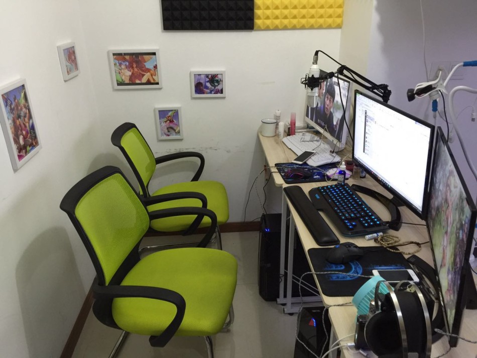 游戏网红节主播直播环境大曝光