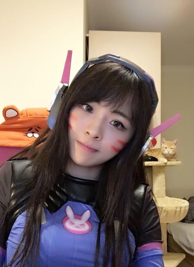 居然是lol高手 美女玩家樱桃奶桃子晒私照(7)