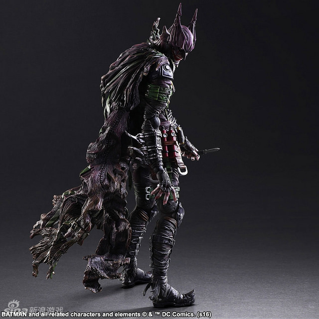 play arts 改新品蝙蝠侠手办 合体小丑双面人