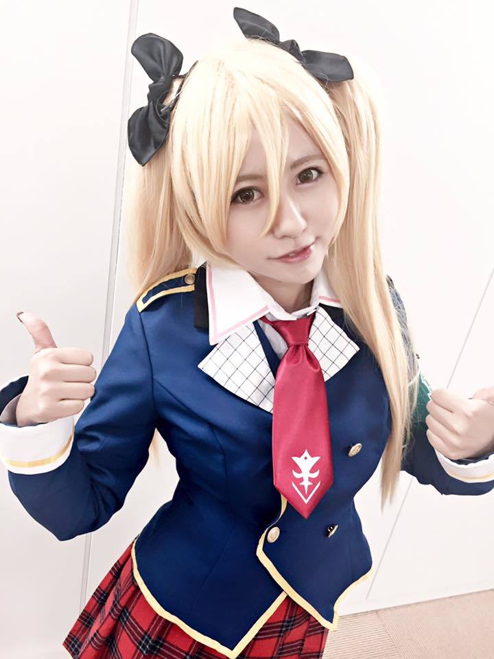二次元才有的性感身材 台湾正妹cos大胸杀手(21)
