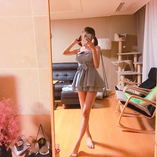 球赛又要开始了 韩国性感美女主播阿英晒私照(11)