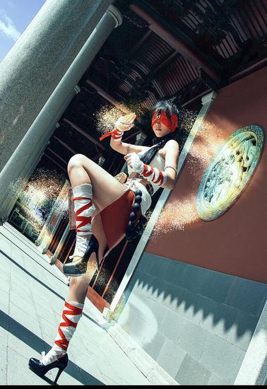 lol女版盲僧cosplay