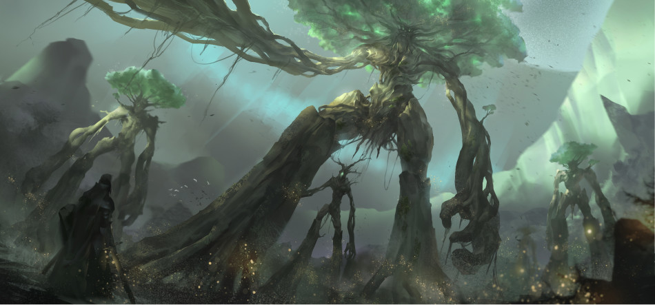 《黑暗与光明》游戏原画