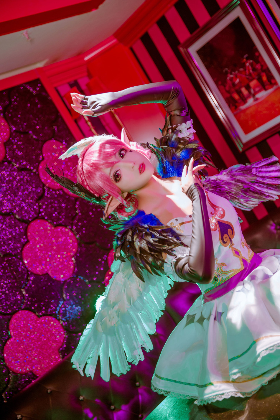 高清壁纸|小乔天鹅之梦cos @-Lu鹿奈奈- - 第7页 高清壁纸 第1张