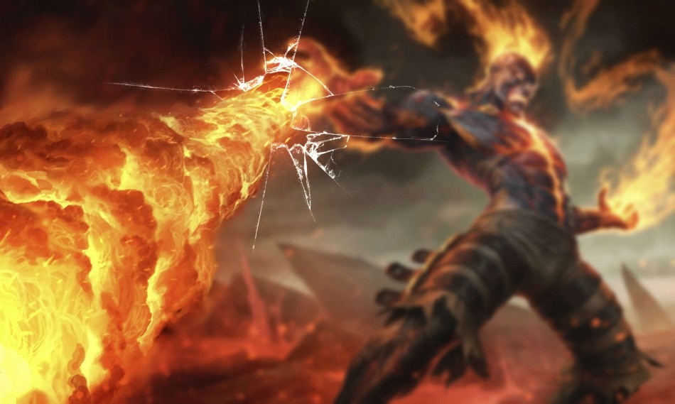 炸裂!英雄联盟3D立体感玻璃爆破桌布_Z攻略-