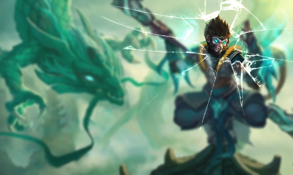 炸裂!英雄联盟3D立体感玻璃爆破桌布_Z攻略-