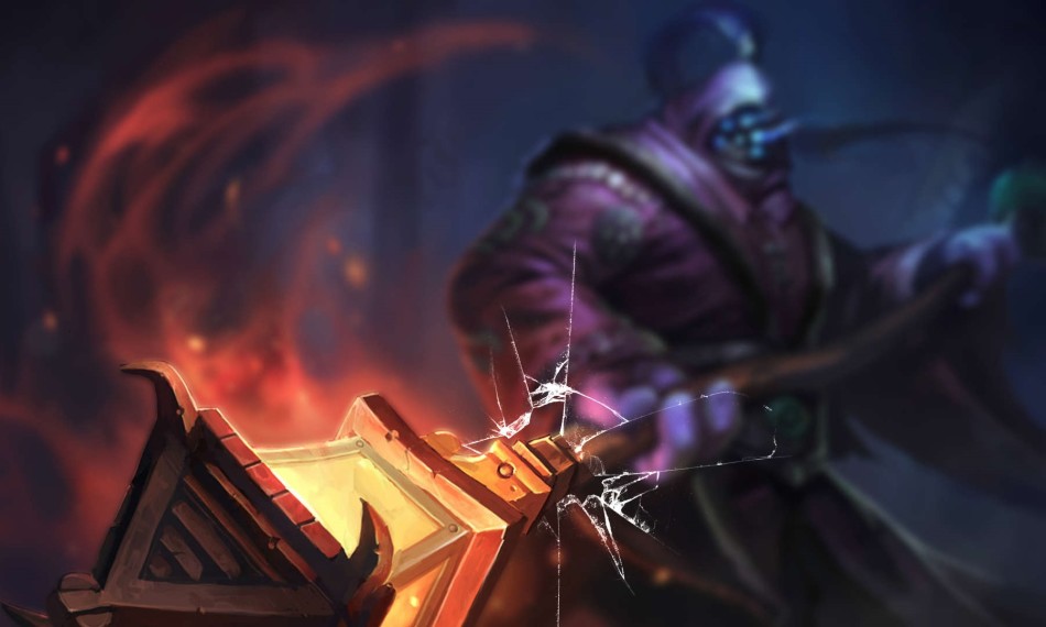 炸裂!英雄联盟3D立体感玻璃爆破桌布_Z攻略-