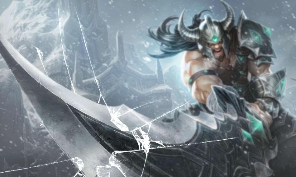 炸裂!英雄联盟3D立体感玻璃爆破桌布_Z攻略-