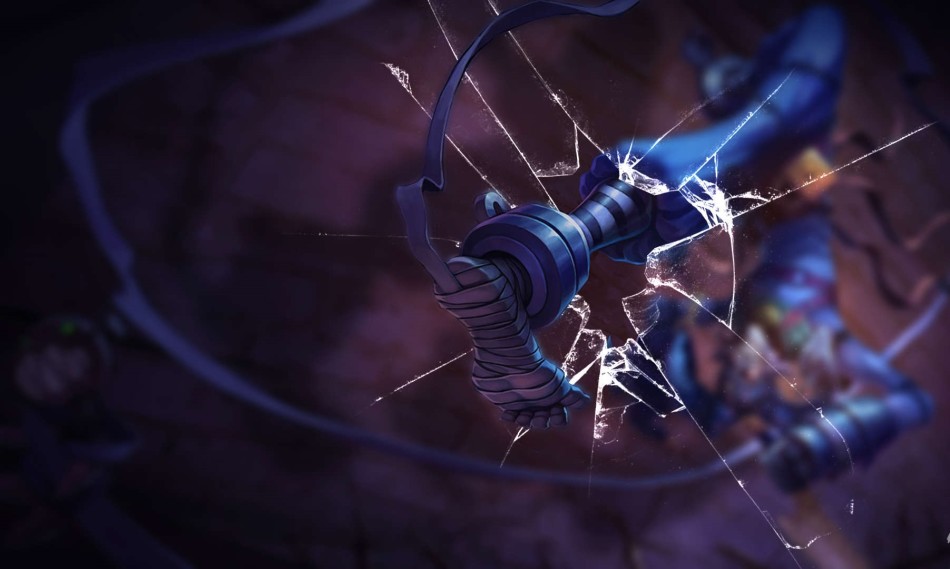 炸裂!英雄联盟3D立体感玻璃爆破桌布_Z攻略-