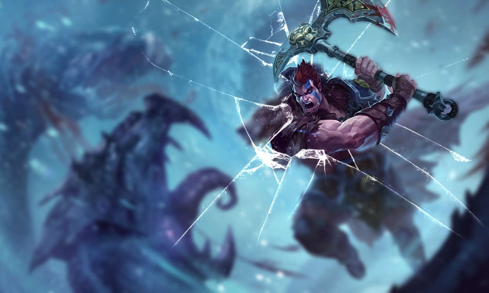 炸裂!英雄联盟3D立体感玻璃爆破桌布_Z攻略-