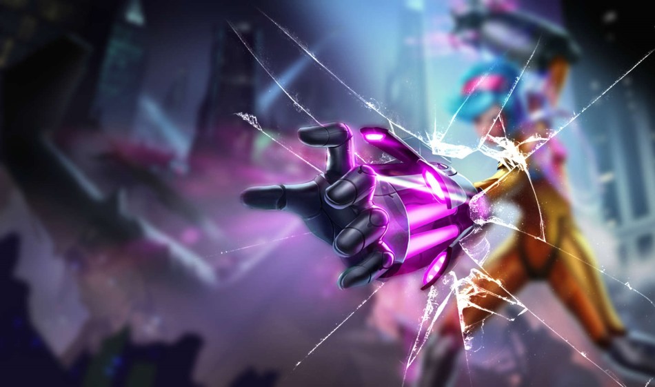 炸裂!英雄联盟3D立体感玻璃爆破桌布_Z攻略-