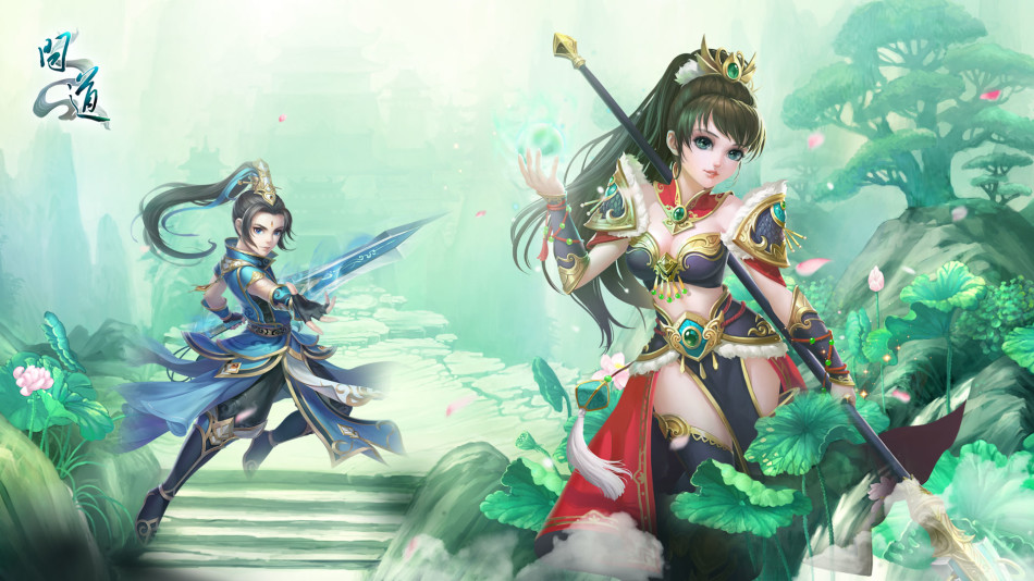 《问道》振惊天下 游戏桌布