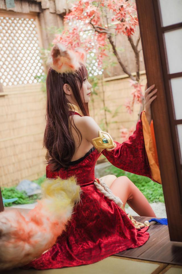 王者荣耀·妲己 cos 我已经很努力的性感了