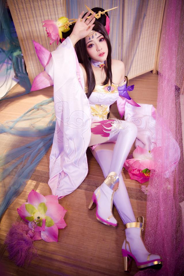 王者荣耀绝美cosplay 大乔 妲己 花式秀颜值(3)