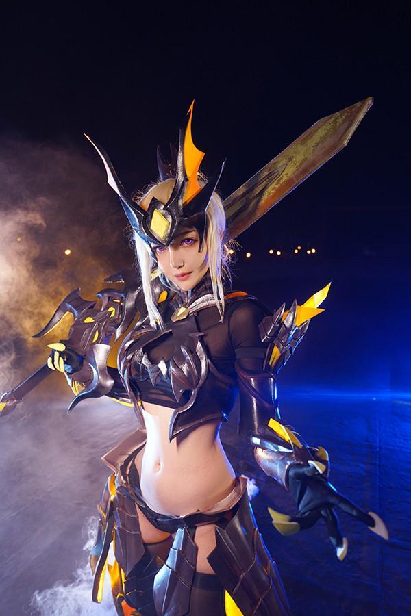 王者荣耀绝美cosplay 大乔 妲己 花式秀颜值(8)