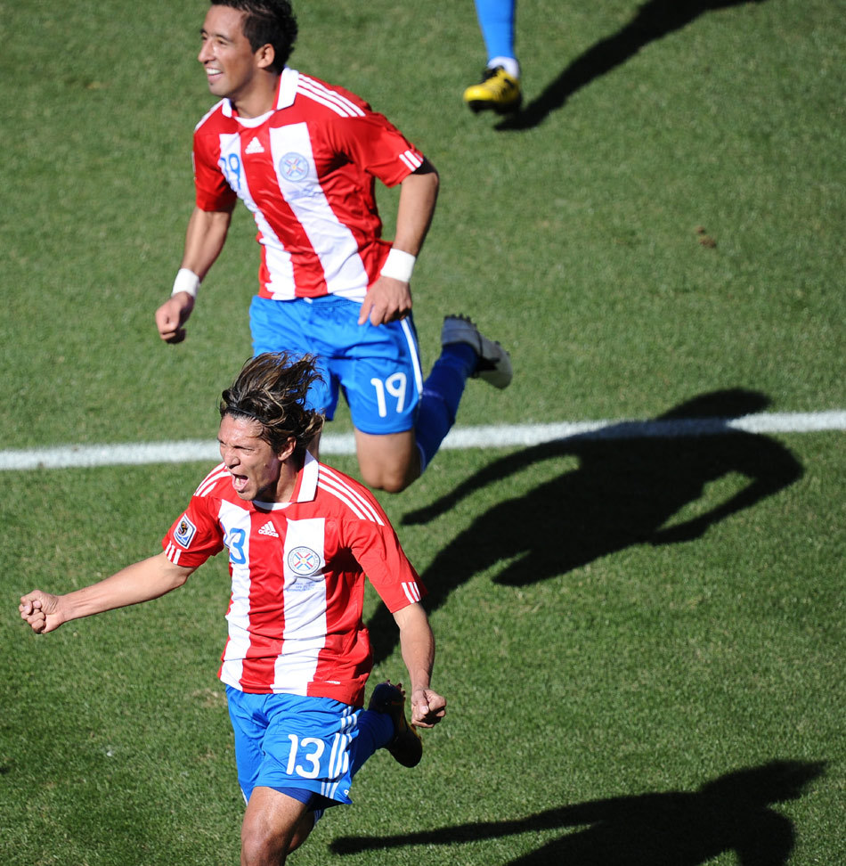 6月20日,世界杯斯洛伐克vs巴拉圭,比赛第27分