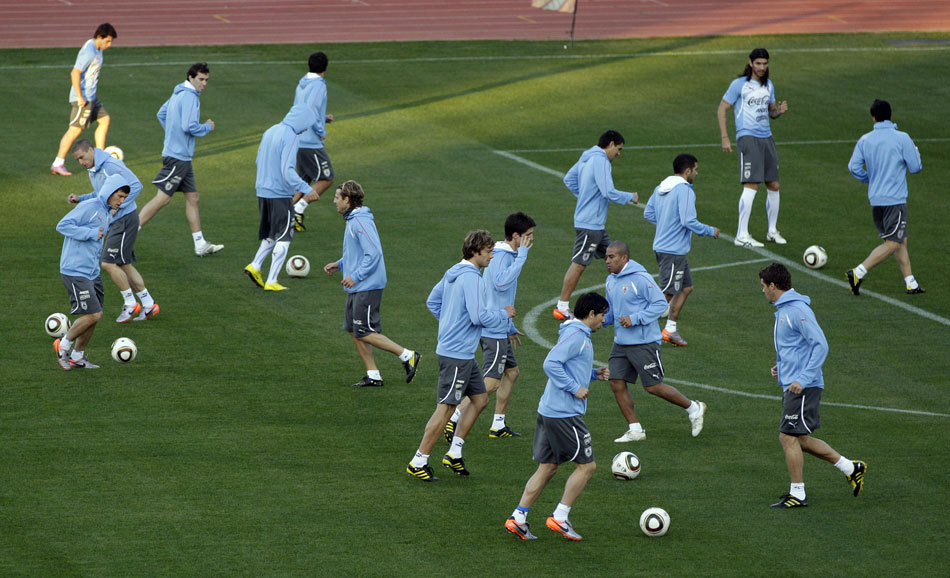 乌拉圭国家队在伊丽莎白港一体育