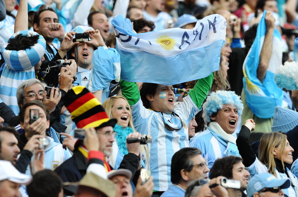 德国VS阿根廷球迷酷图[73P] - 『体育频道』 圣