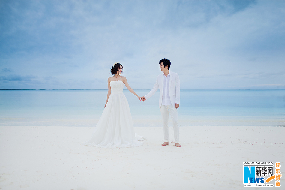 刘瑜婚纱照_刘瑜愿你慢慢长大图片