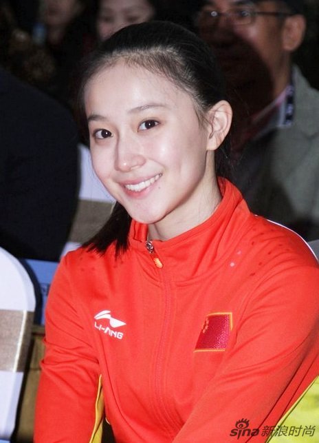 体操女神张豆豆清纯如水 被誉为 新一代女神
