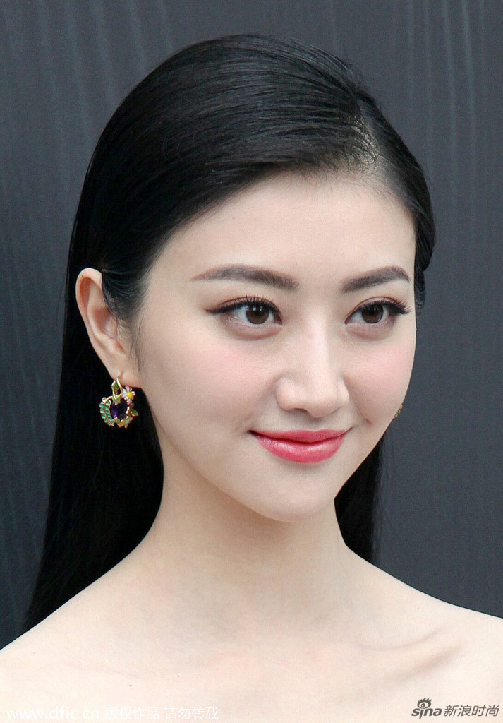 042:景甜卧蚕妆甜美招桃花_高清图集