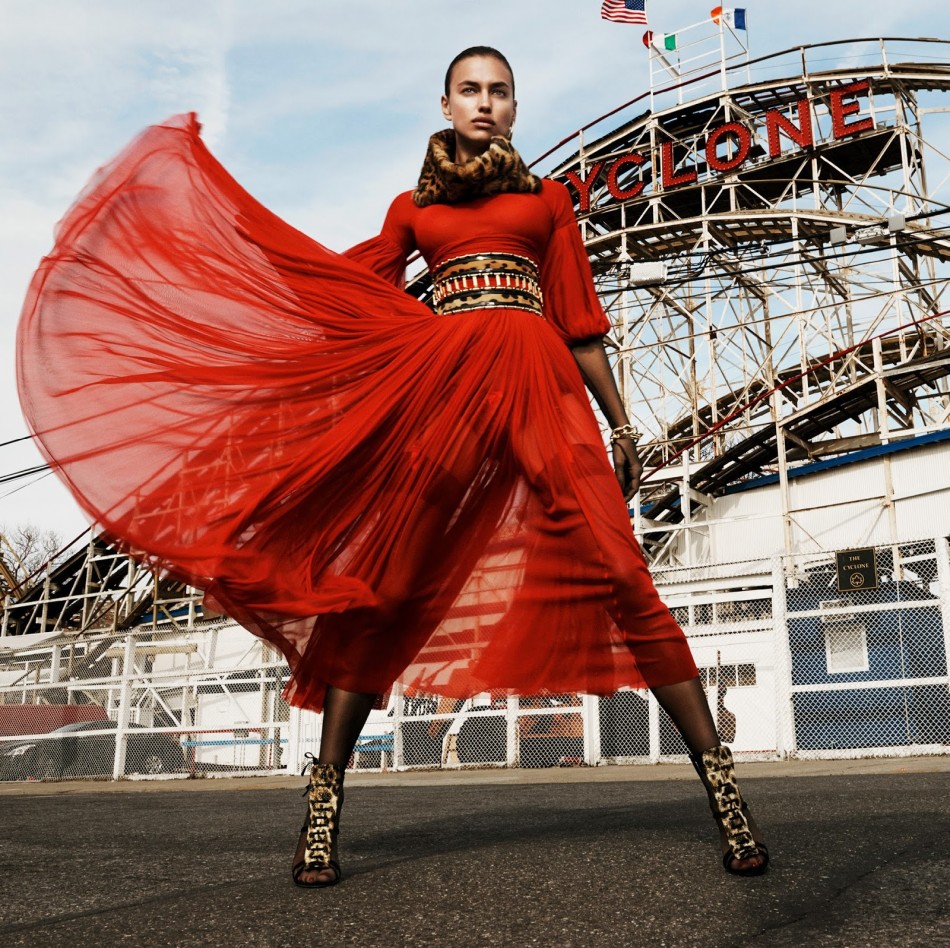 超模性感演绎豹纹情缘 极致魅惑尽显霸气野性