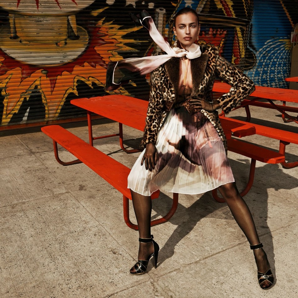 超模性感演绎豹纹情缘 极致魅惑尽显霸气野性