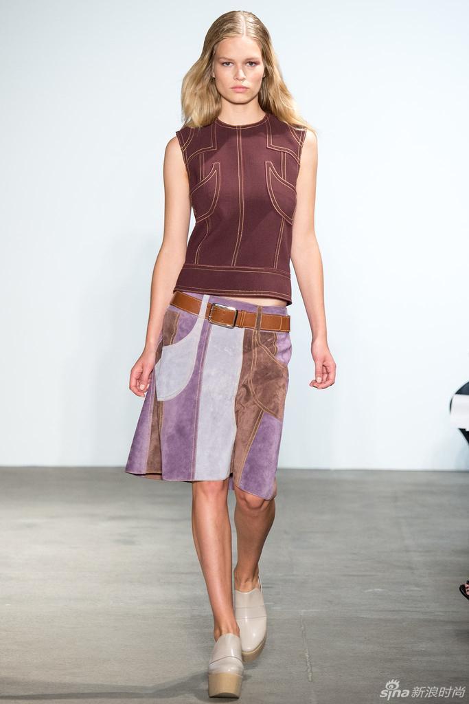 2015春夏纽约时装T台秀Derek Lam 秀场图片