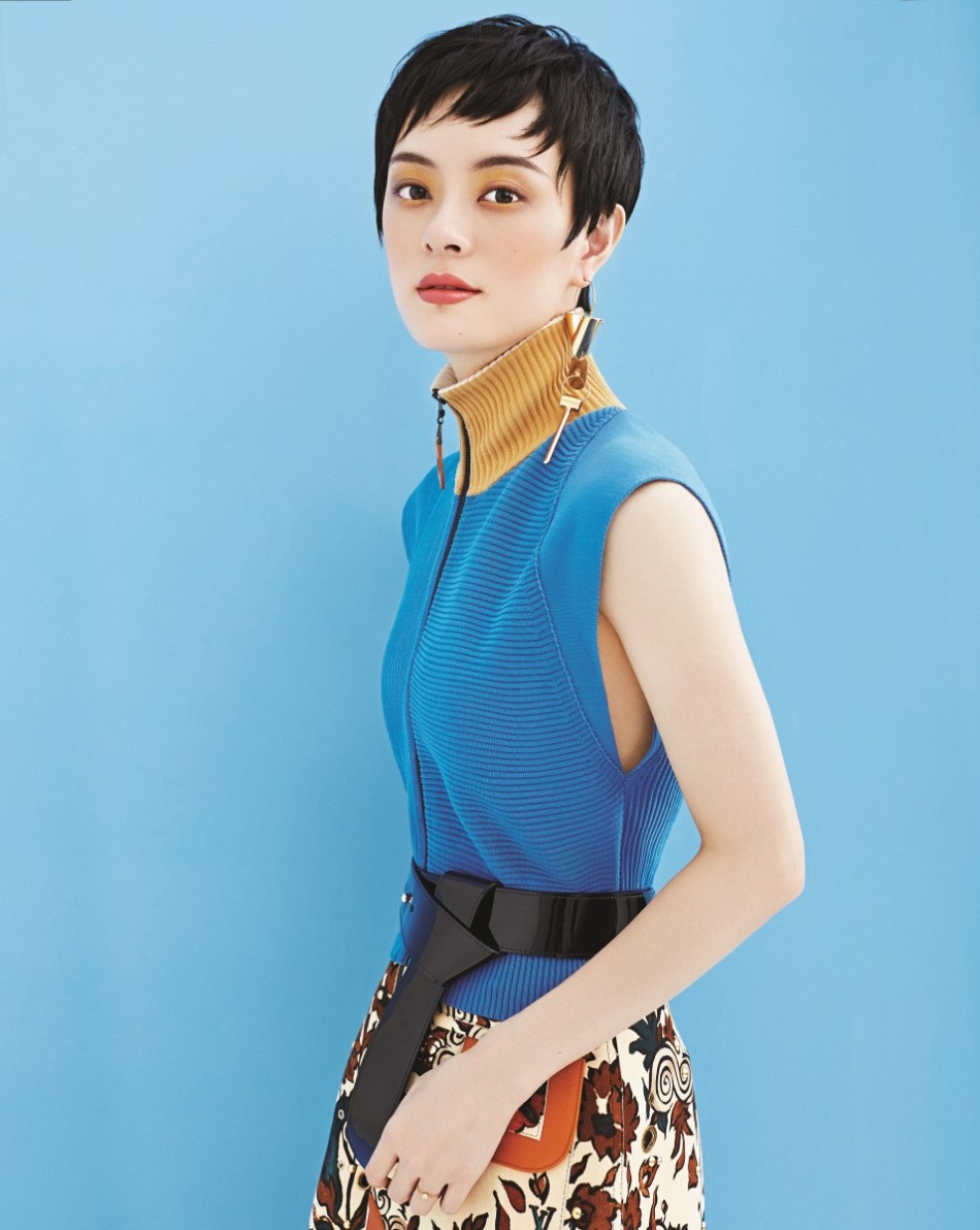 孙俪全新时尚大片 表情灵动俏皮尽显猫样性感