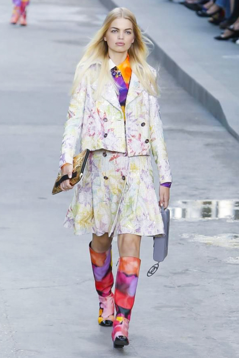 巴黎时装周 香奈儿 2015春夏 Chanel 时装秀图