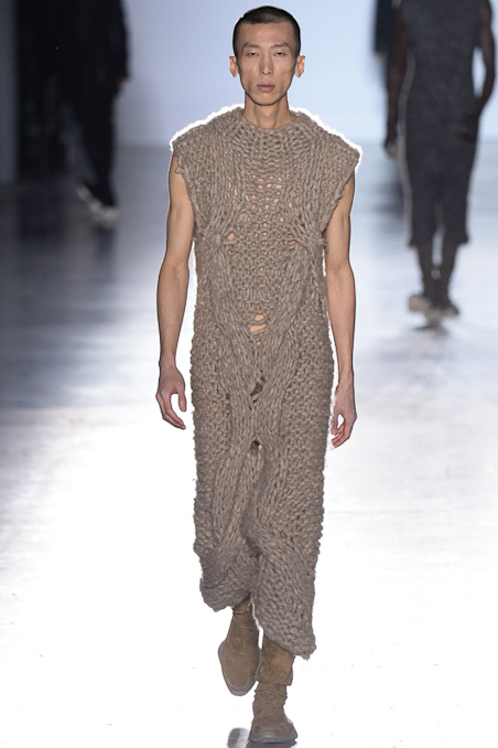 rick owens 2015秋冬男装