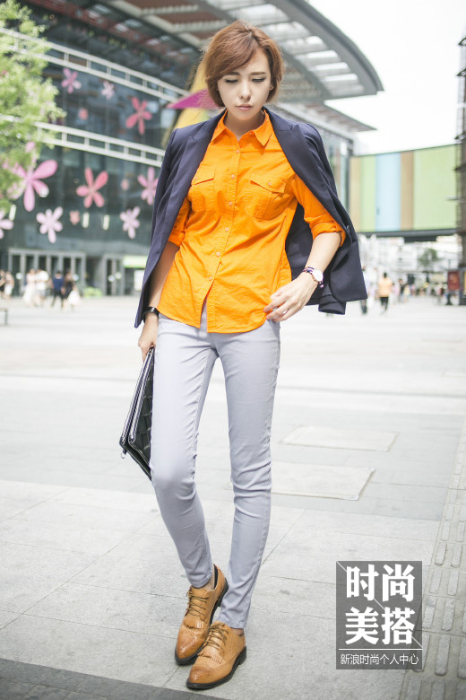 女绅士是怎样炼成的 西装LOOK帅不可挡 -- 佛