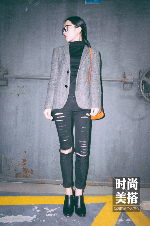 女绅士是怎样炼成的 西装LOOK帅不可挡 -- 佛