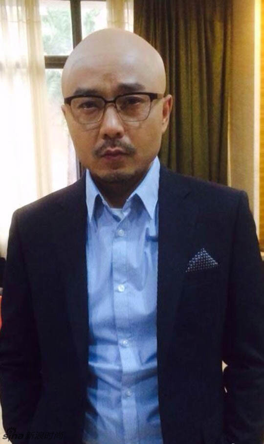 汪涵光头造型