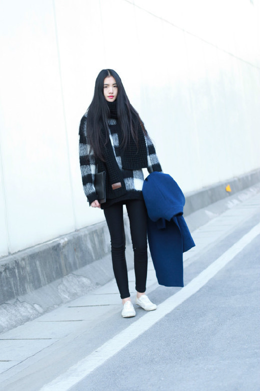 英伦风衣服搭配图片_英伦风皮鞋搭配衣服女(3)