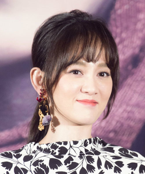 陈乔恩百变发型超养眼 你梳也能美美哒