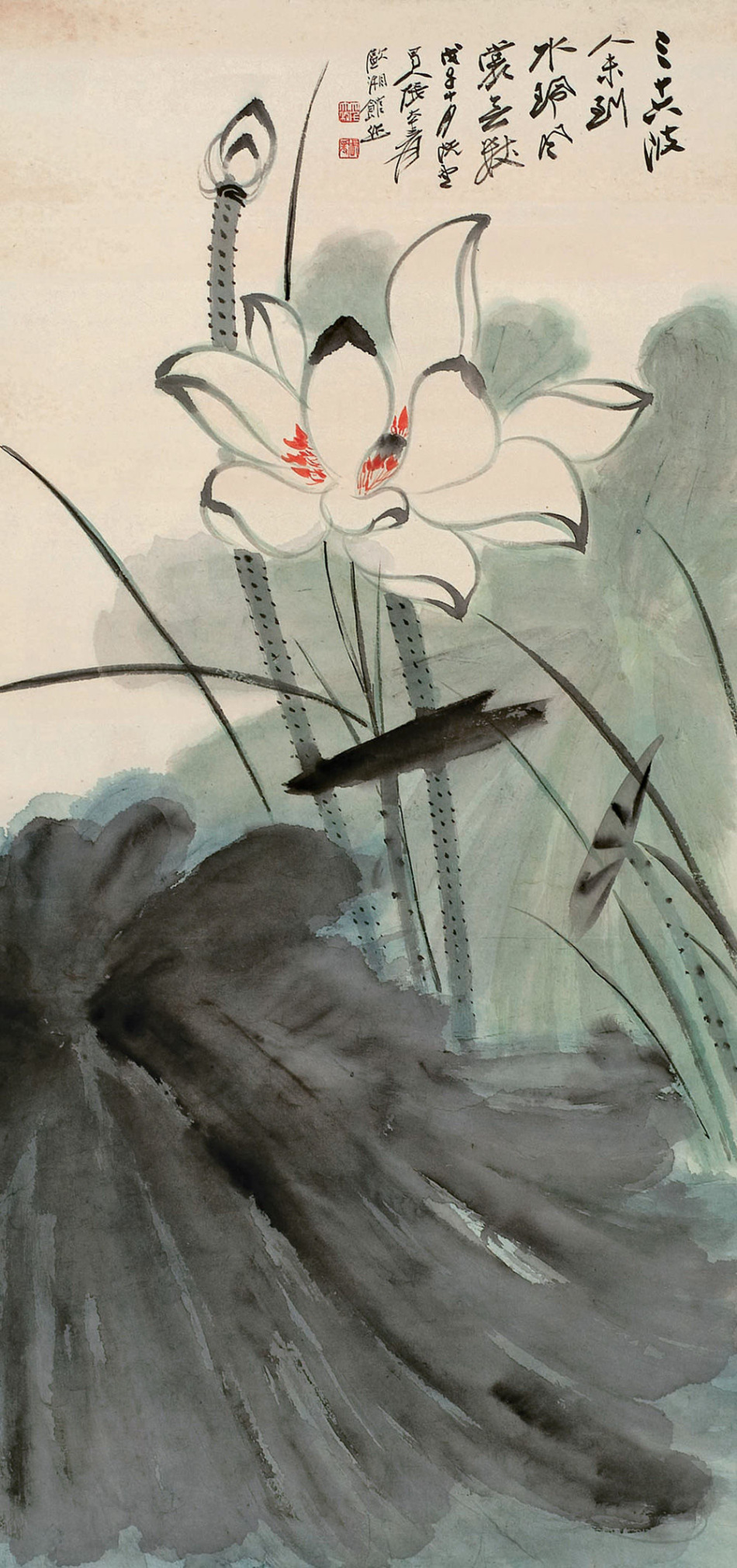 张大千作品欣赏