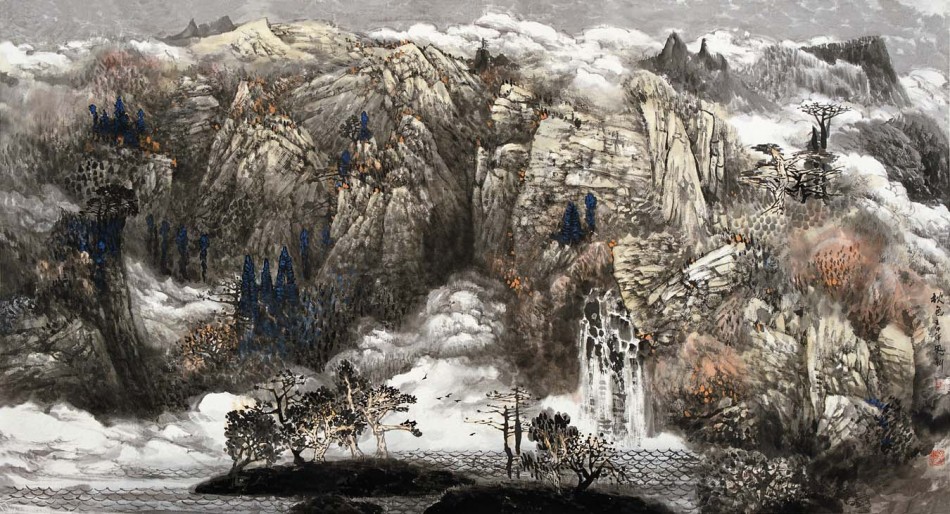 师恩钊画作品选 - 山野村夫 - 山野村夫
