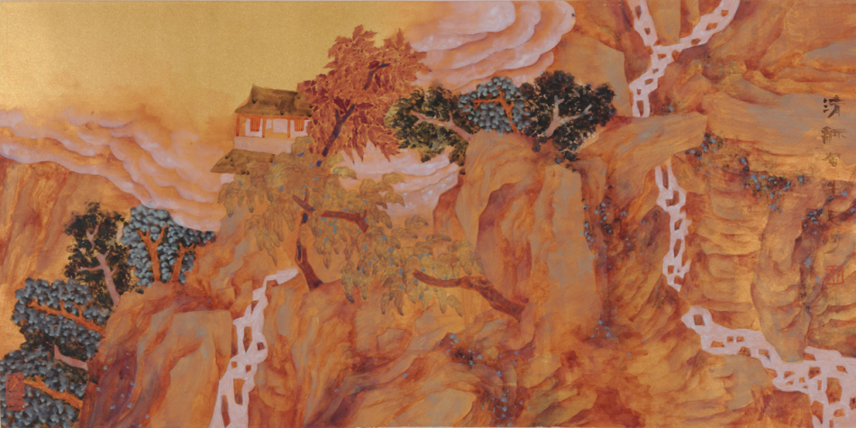 牛克诚新青绿山水画展 - 新闻中心 - 佛山信息网