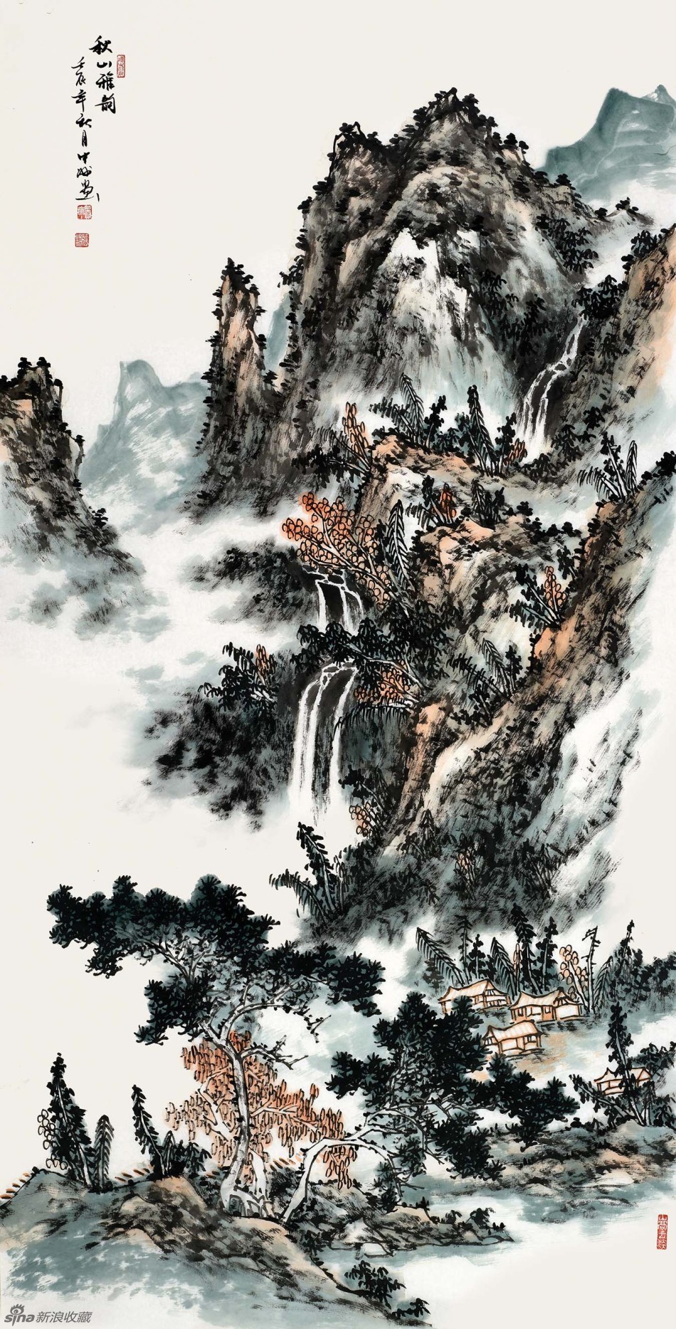 陈忠洲山水画作品欣赏
